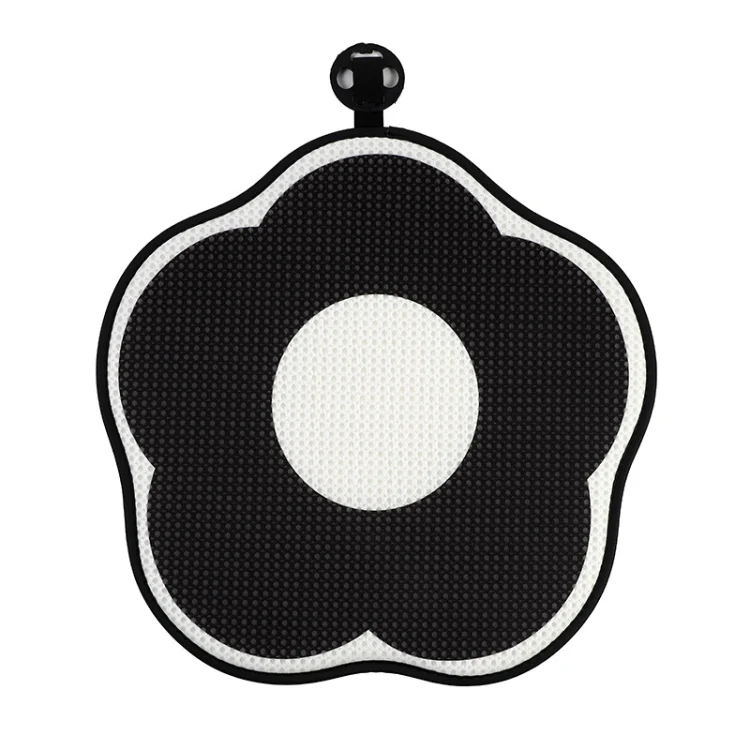 Ice Silk Simple Car Breathable Seat Cushion Cool Pad Summer Universal, Style: Honeycomb Flower Front Row