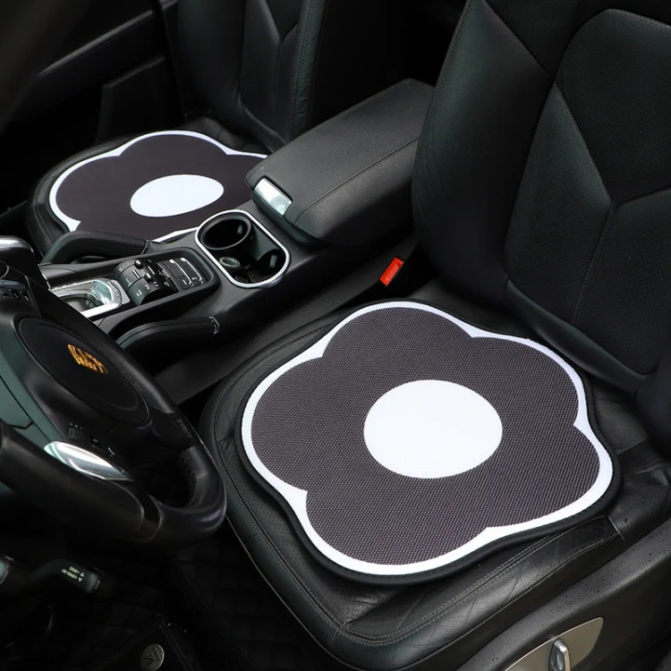 Ice Silk Simple Car Breathable Seat Cushion Cool Pad Summer Universal, Style: Honeycomb Flower Front Row - Image 6