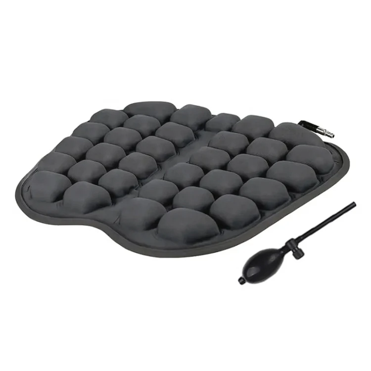 IN-SC003 Car Office Inflatable Airbag Seat Cushion, Style: Manual Inflation (Black) - Image 2