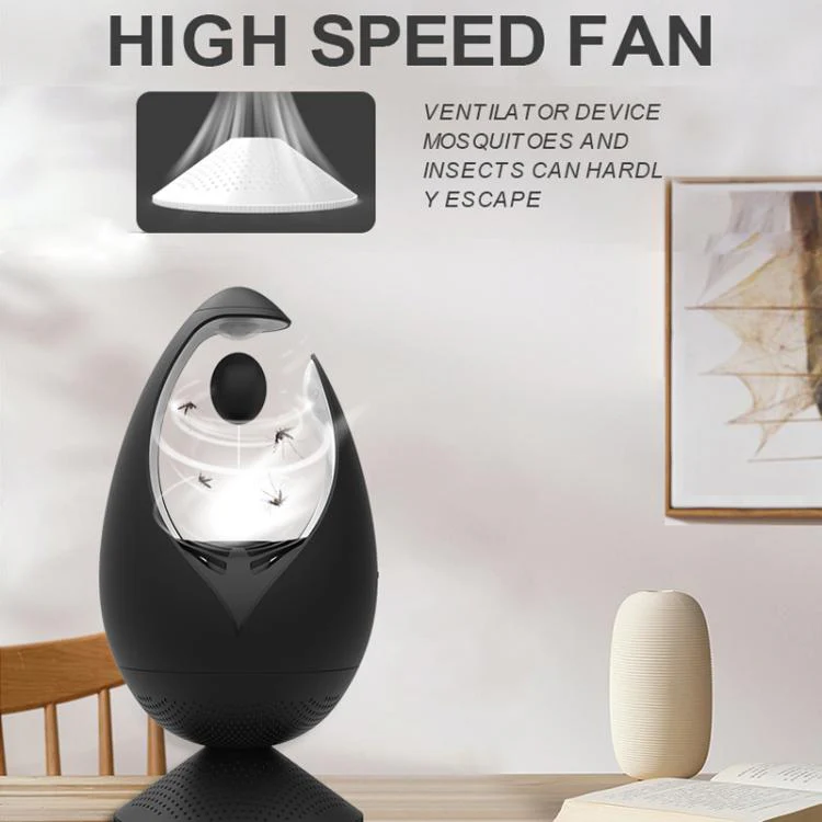 Inhalation-Type Sticky Mosquito Trap Device Outdoor Mosquito Trap Lamp(Black) - Image 7