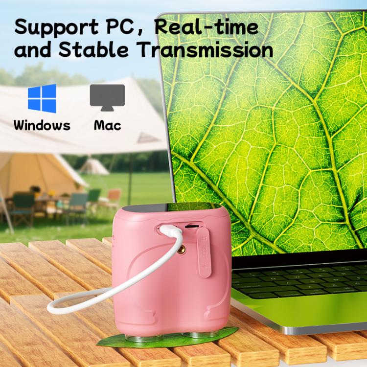 inskam 387 2MP 2-inch Display 2-in-1 Kids Digital Microscope & Binocular Telescope(Pink) - Image 13