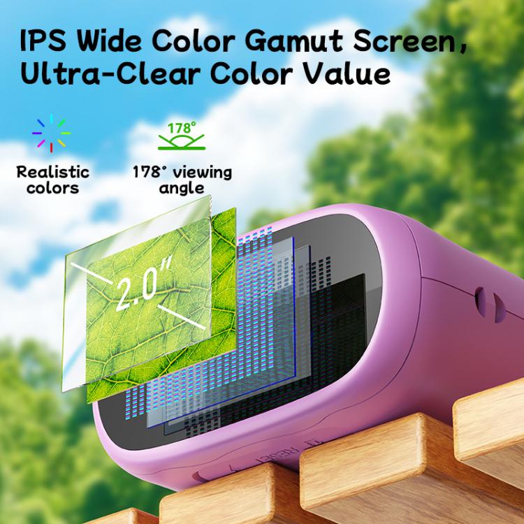 inskam 387 2MP 2-inch Display 2-in-1 Kids Digital Microscope & Binocular Telescope(Purple) - Image 12