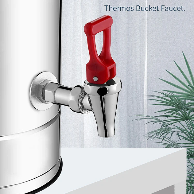 Insulation Bucket Faucet Accessories Milk Tea Water Mouth, Style: Pressing Switch 3 Points - Image 6