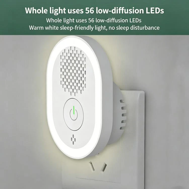Intelligent Ultrasonic Mosquito Repellent Lamp, Household Silent Repeller For Mice, Insects & Cockroaches US Plug - Image 12