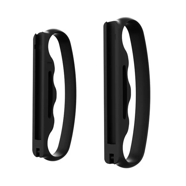 iPlay Small Handle Boxing Grip Gamepad Grip with Strap for Switch Joy-Con(Black) - Image 4