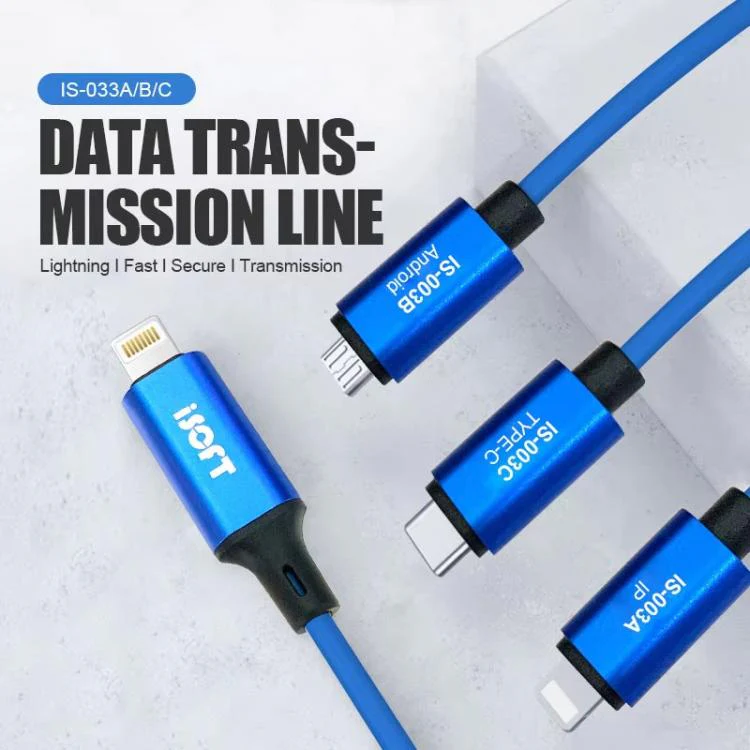 ISOFT IS-003B 8 Pin To Type-C Phone Repair Data Transfer Combo Cable - Image 2