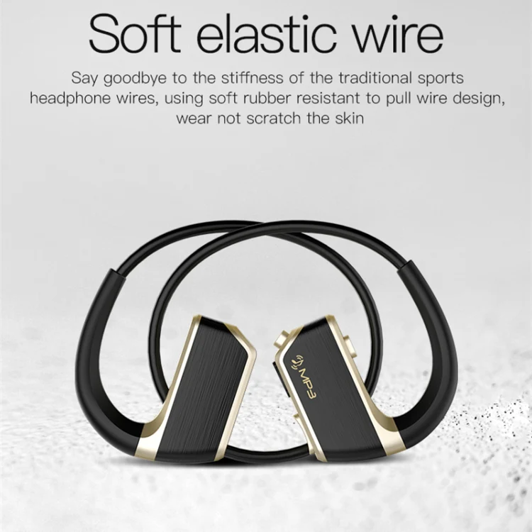 J2 Bluetooth 4.2 Binaural Hanging Type Wireless Sports Bluetooth Earphone, Built-in Memory (Red) - Image 4