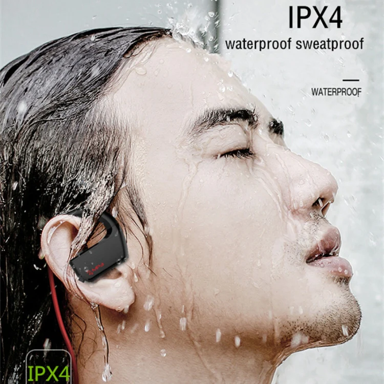 J2 Bluetooth 4.2 Binaural Hanging Type Wireless Sports Bluetooth Earphone, Built-in Memory (Silver) - Image 12