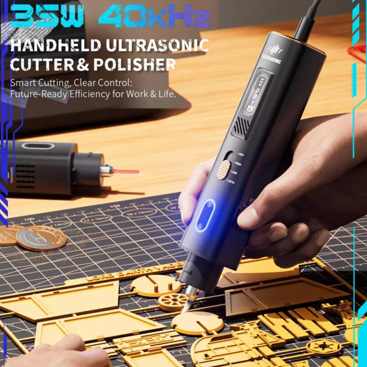 Jakemy JM-Y10 Series 35W 2 in 1 Handheld Ultrasonic Cutter Polisher, Plug:EU Plug - Image 4