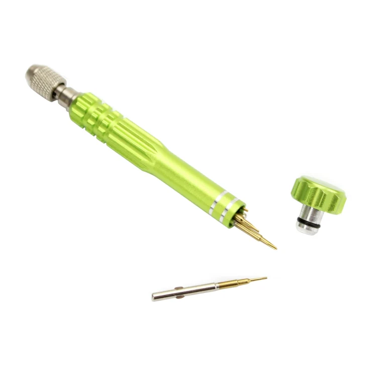 JF-6688 5 in 1 Metal Multi-purpose Pen Style Screwdriver Set for Phone Repair(Green) - Image 4