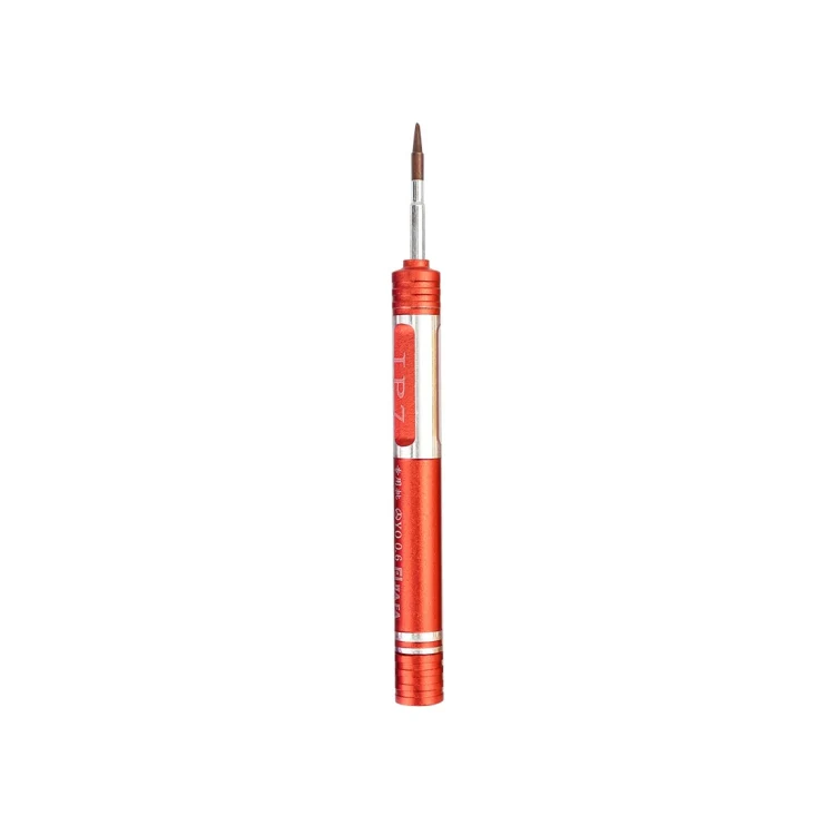 JF-iphone7 Tri-point 0.6 Part Screwdriver for iPhone X/8/8P/7/7P & Apple Watch(Orange) - Image 2