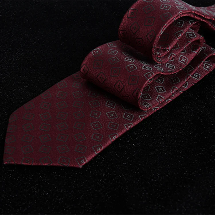JHX18 Men Formal Business Jacquard Tie Wedding Clothing Accessories - Image 6