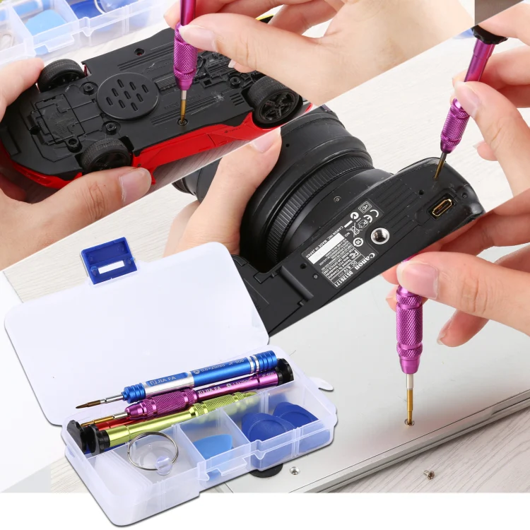 JIAFA 15 in 1 Repair Hand Tool Screwdriver Tool Kit For iPhone Series - Image 8