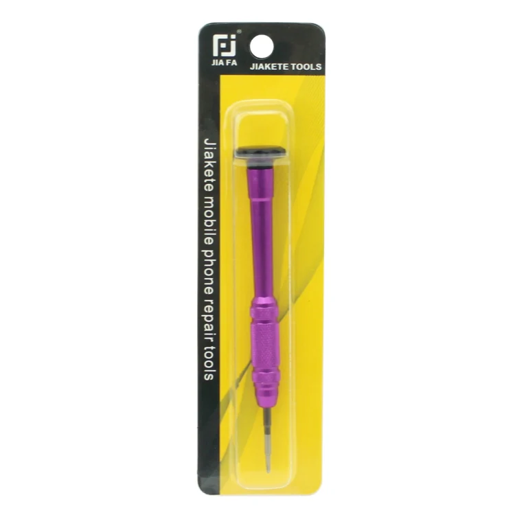 JIAFA JF-609-0.6Y Tri-point 0.6 Repair Screwdriver for iPhone 7 & 7 Plus & Apple Watch(Magenta) - Image 5