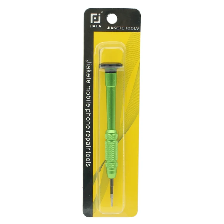 JIAFA JF-609-2.5 Hollow Cross Tip 2.5 Middle Bezel Repair Screwdriver(Green) - Image 4