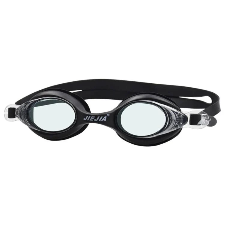 JIEJIA High-Definition Waterproof and Anti-Fog Silicone Swimming Goggles(Black)