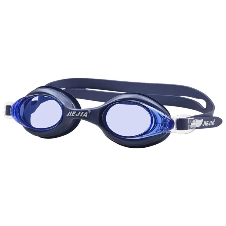 JIEJIA High-Definition Waterproof and Anti-Fog Silicone Swimming Goggles(Dark Blue)