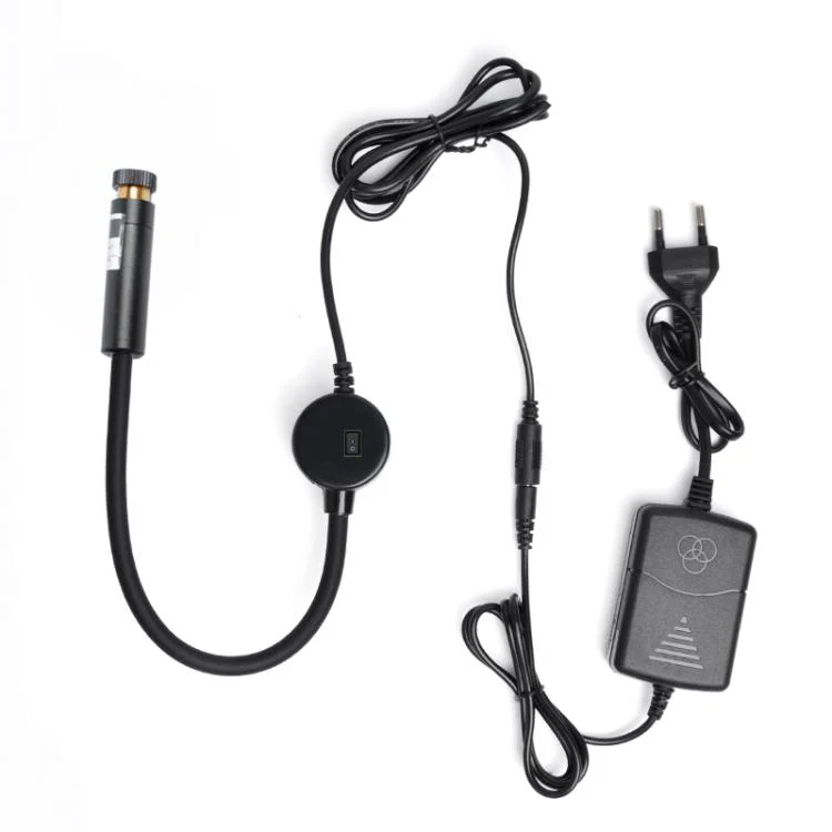 JINGMAI 100MW Dot Green Light Plug Type Hose Magnetic Adjustable Infrared Laser Positioning LED Work Light(US Plug) - Image 2