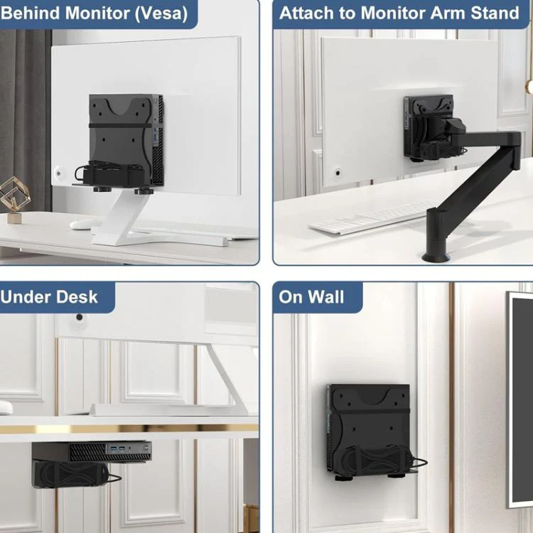 JJ-9402-B-0 Adjustable PC Mounting Bracket VESA Panel Hanger - Image 5