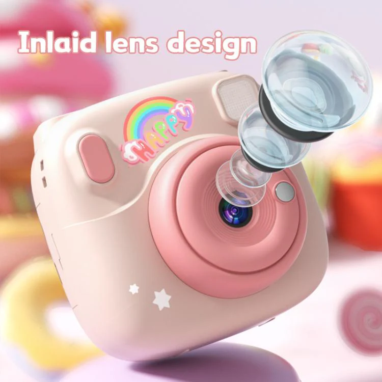 JJR/C C40 2.4 inch IPS Color Screen Children Printing Camera(Pink) - Image 8