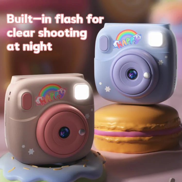 JJR/C C40 2.4 inch IPS Color Screen Children Printing Camera(Purple) - Image 3