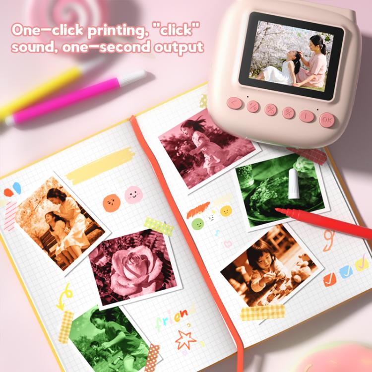 JJR/C C40 2.4 inch IPS Color Screen Children Printing Camera(Purple) - Image 5