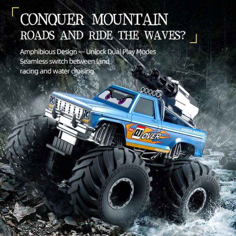 JJR/C Q245 Crusher Amphibious 4WD Remote Control Car(Blue) - Image 5