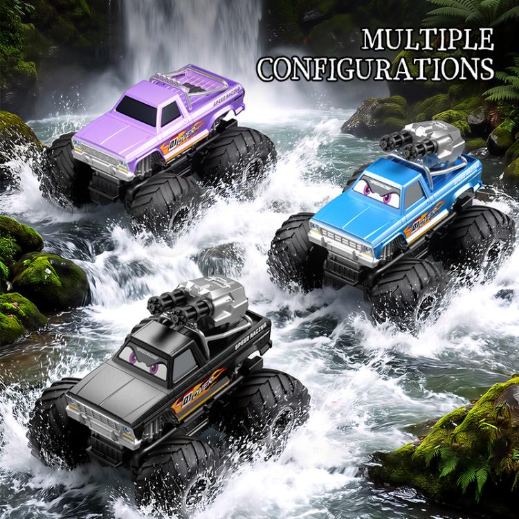 JJR/C Q245 Crusher Amphibious 4WD Remote Control Car(Purple) - Image 3