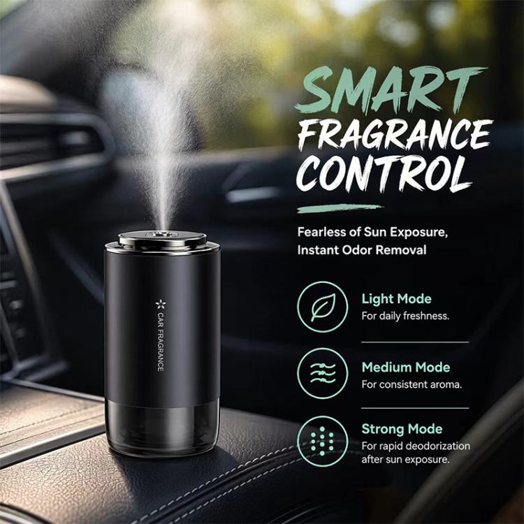 JK-572 Car Mounted Smart Spray Aroma Diffuser(Black) - Image 9