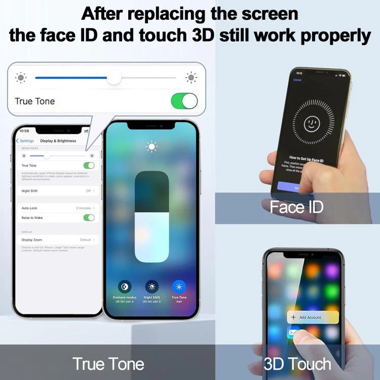 JK Hard OLED Screen For iPhone 16 Plus - Image 8