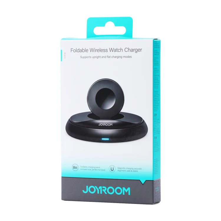JOYROOM JR-W12 3W Foldable Magnetic Wireless Charger(Black) - Image 6