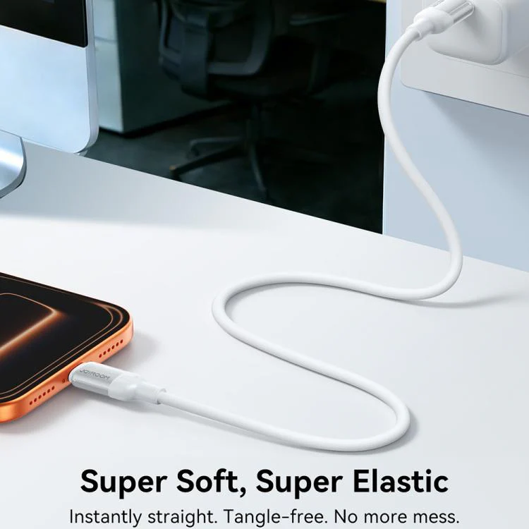 JOYROOM S-A62 Lively Series 60W USB-C / Type-C to USB-C / Type-C Fast Charging Data Cable, Length: 1.2m(Black) - Image 8