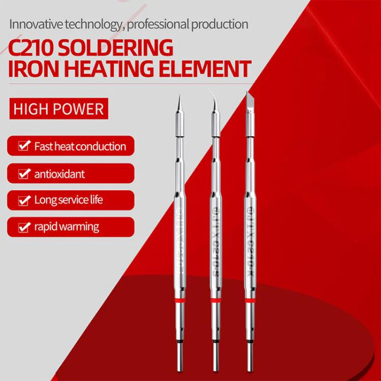 JTX C210 High Power Soldering Iron Tip, Model:C210-S - Image 2