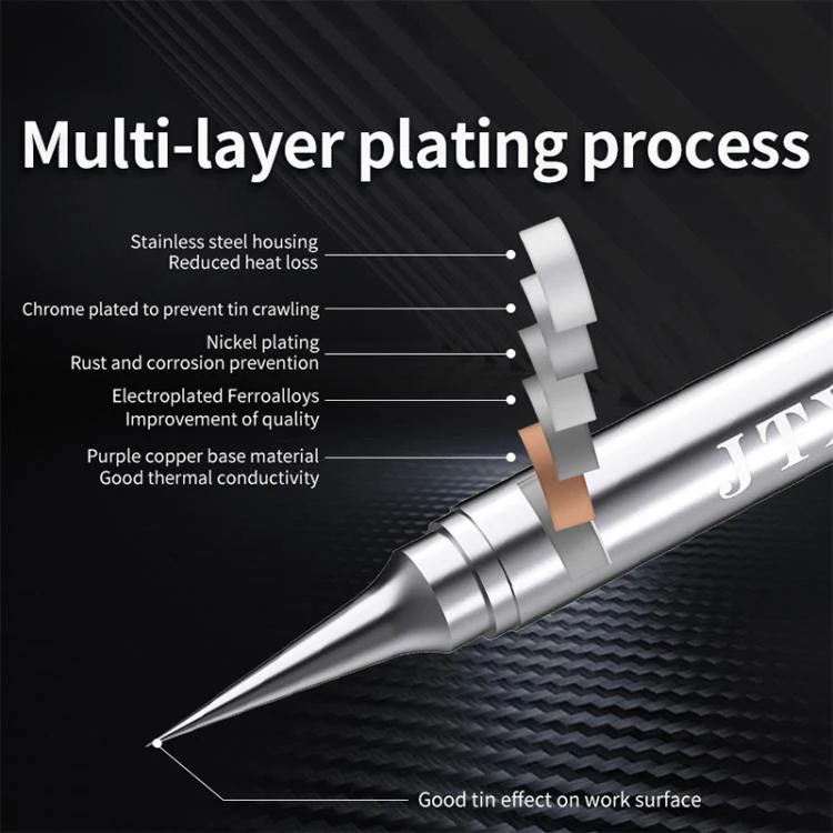 JTX T12 Series Soldering Iron Tips, Model:T12-SK - Image 4