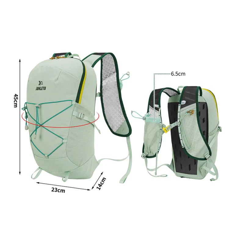 JUNLETU Waterproof Outdoor Sports Backpack Ultra-Lightweight Breathable Trail Cycling Pack(Pink) - Image 11