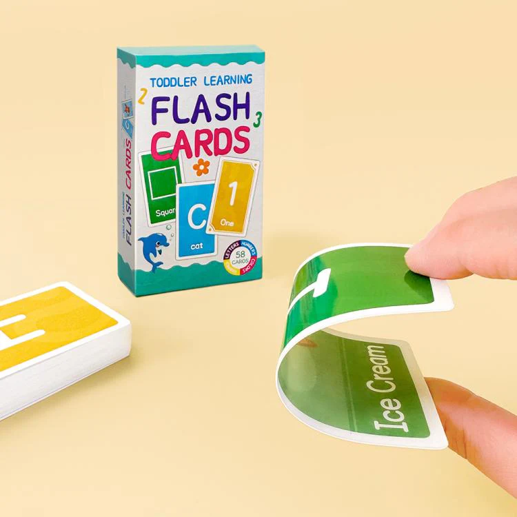 K03 58 Cards / Set Montessori Toddlers Kids Early Education Learning Flash Cards - Image 8