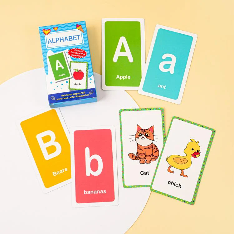 K09 58 Cards / Set Montessori Toddlers Kids Early Education Learning Flash Cards