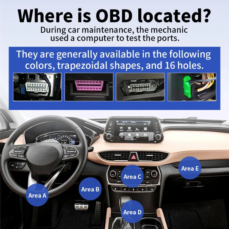 K2 Car OBDII Diagnostic Tool Smart Engine Fault Detector HUD(Black Red) - Image 13