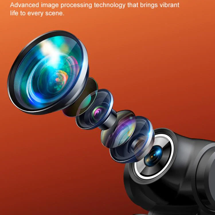 K28 1.69 inch IPS Screen 5K High Definition Video Recording Gimbal Camera(Black) - Image 3