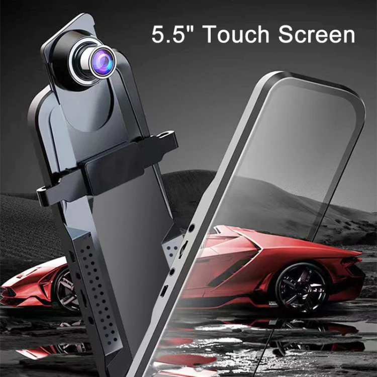 K5 5.5 inch Car Streaming Media Double Recording Vision Driving Recorder - Image 2