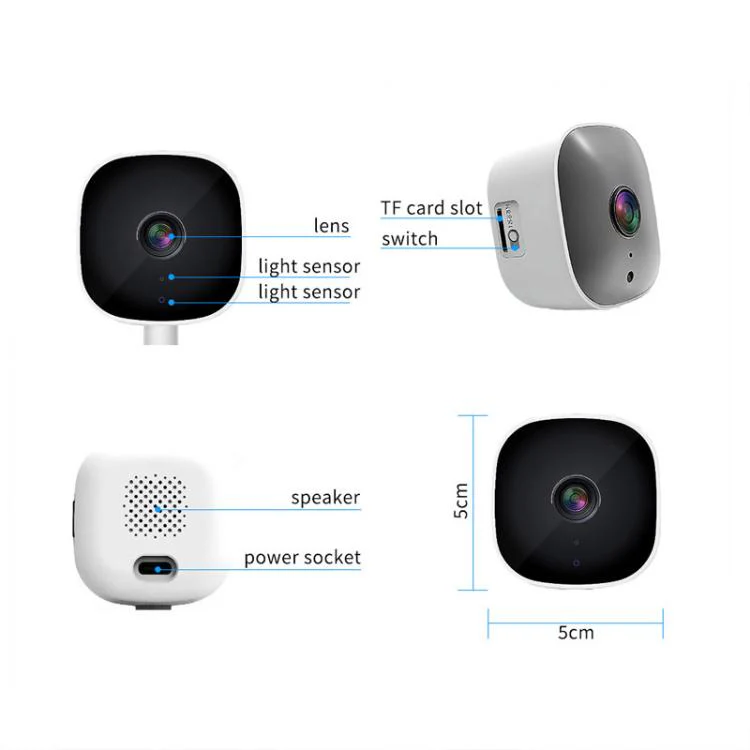 K7 HD Night Vision Smartphone Remote Wireless WiFi Surveillance Camera, Spec: Standard 3MP With 128G Memory - Image 10