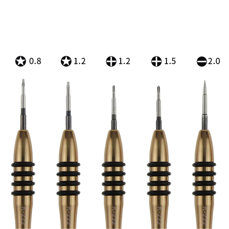 Kaisi K-5222 7 in 1 Plastic Opening Pick + Precision Screwdriver Set Tablet PC Cell Phone Repair Kit - Image 4