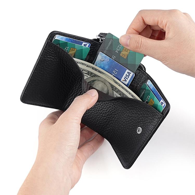 KB100 Tri-fold RFID Multifunctional Storage Bag(Light Green) - Image 5