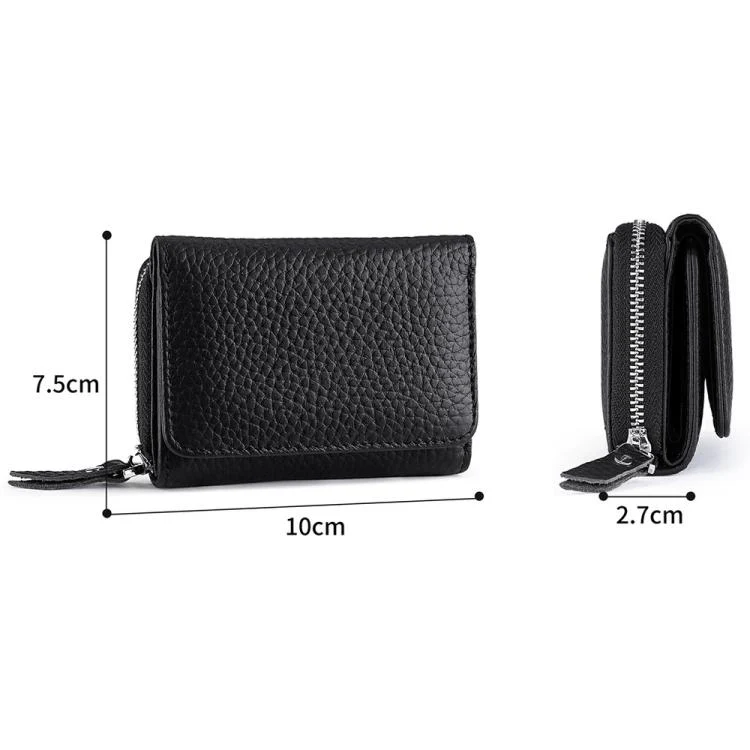 KB100 Tri-fold RFID Multifunctional Storage Bag(Wine Red) - Image 9