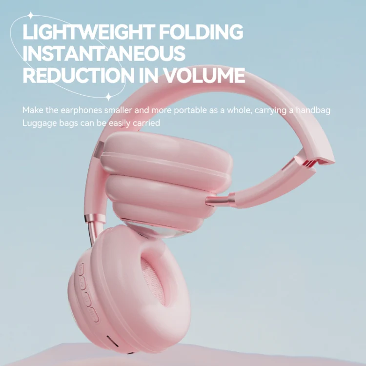 KE-30 RGB Head Mounted Wireless Bluetooth Headset(Yellow) - Image 6