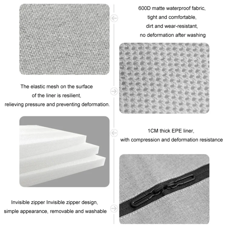 KEEP TOP Car Child Safety Seat Anti-Slip Thickened Anti-Wear Protective Pad(Black) - Image 7