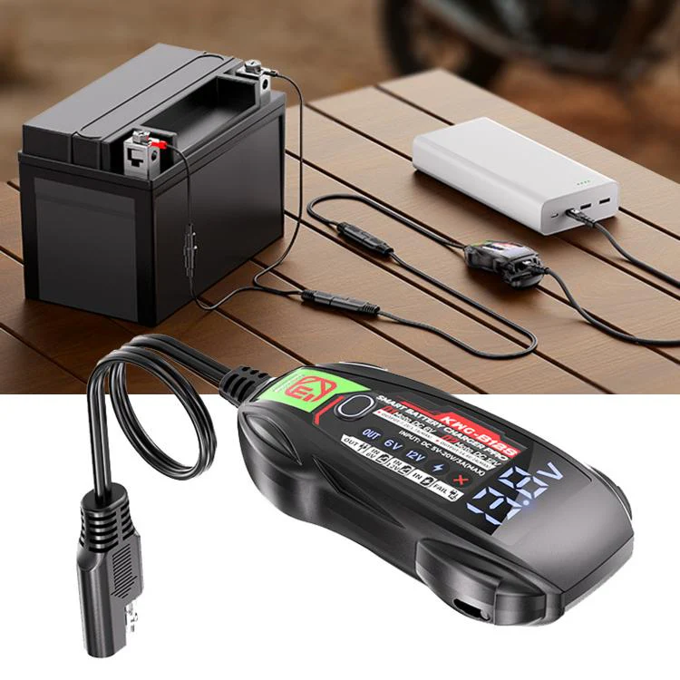Kewig B12S 6V/12V Motorcycle Battery Charger With Digital Display Screen