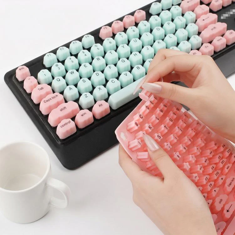 Keycaps for Typing with Long Nails(White) - Image 3