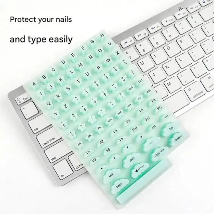 Keycaps for Typing with Long Nails(White) - Image 4