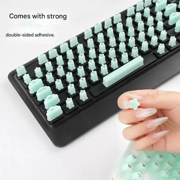 Keycaps for Typing with Long Nails(White) - Image 5